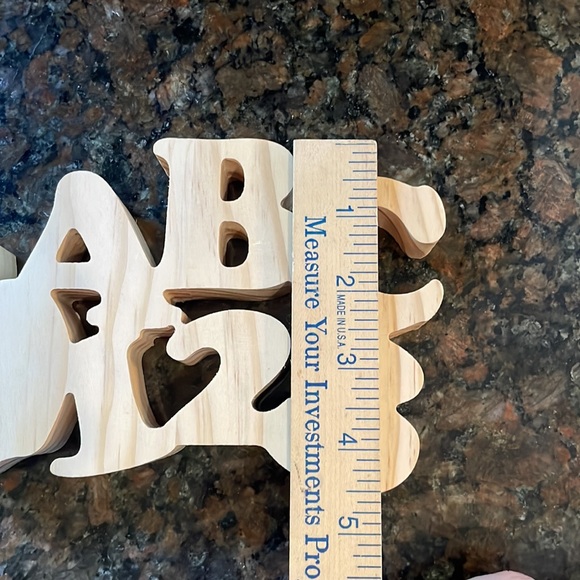 NEW Natural Wood Standing Signs for Classroom - Picture 10 of 15